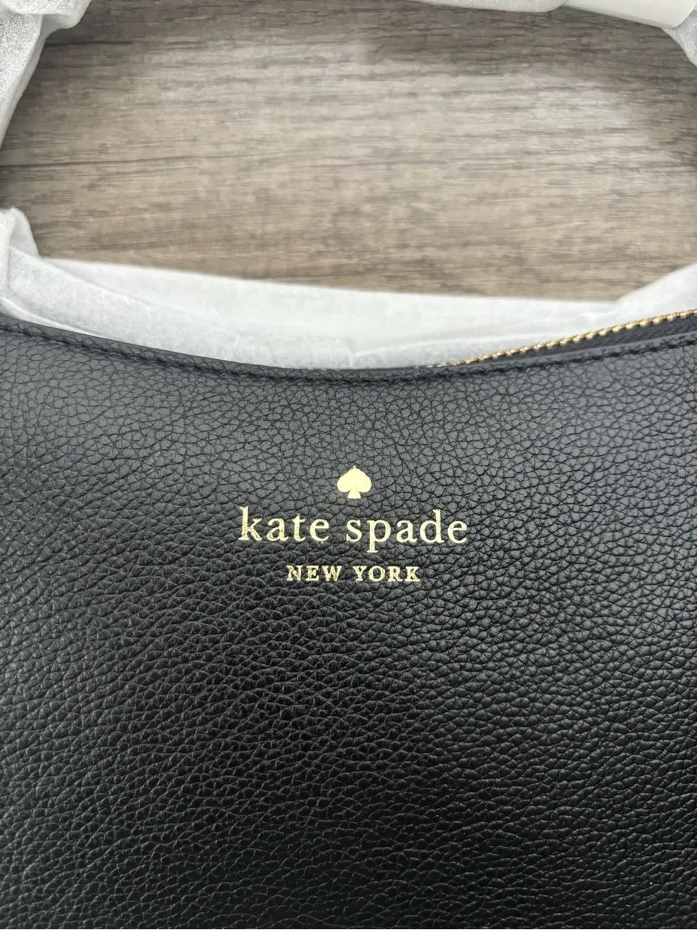 Kate Spade New York Bailey Black Pebbled Leather Shoulder Bag